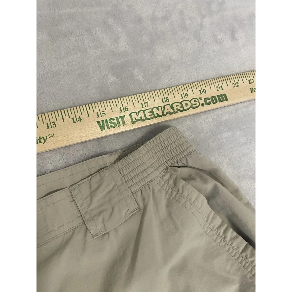 Columbia‎ Grt Pants Mens XL Beige Nylon Convertible Hiking Outdoor Cargo Pockets